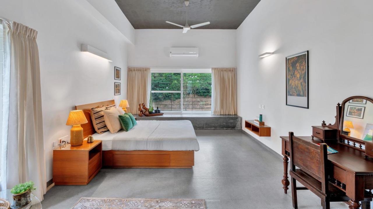 Saffronstays Cafella- A 3-Bdr Elliptical-Roof Villa In Chikmagalur Mudigere Eksteriør billede