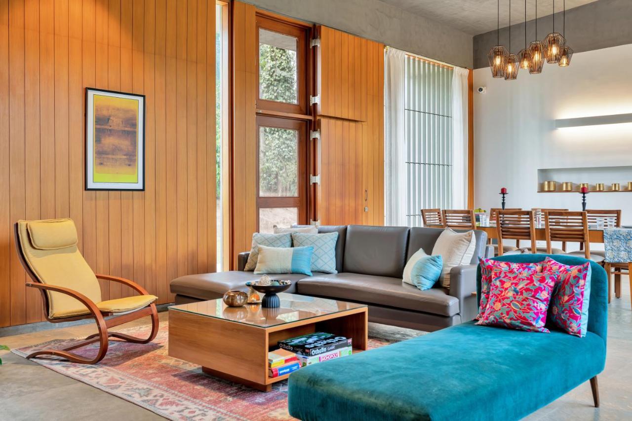 Saffronstays Cafella- A 3-Bdr Elliptical-Roof Villa In Chikmagalur Mudigere Eksteriør billede