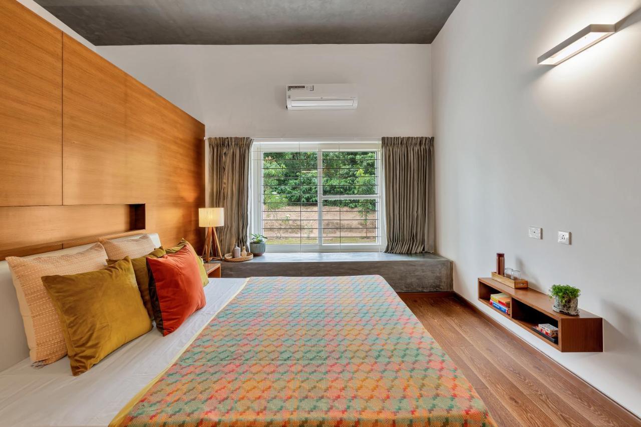 Saffronstays Cafella- A 3-Bdr Elliptical-Roof Villa In Chikmagalur Mudigere Eksteriør billede